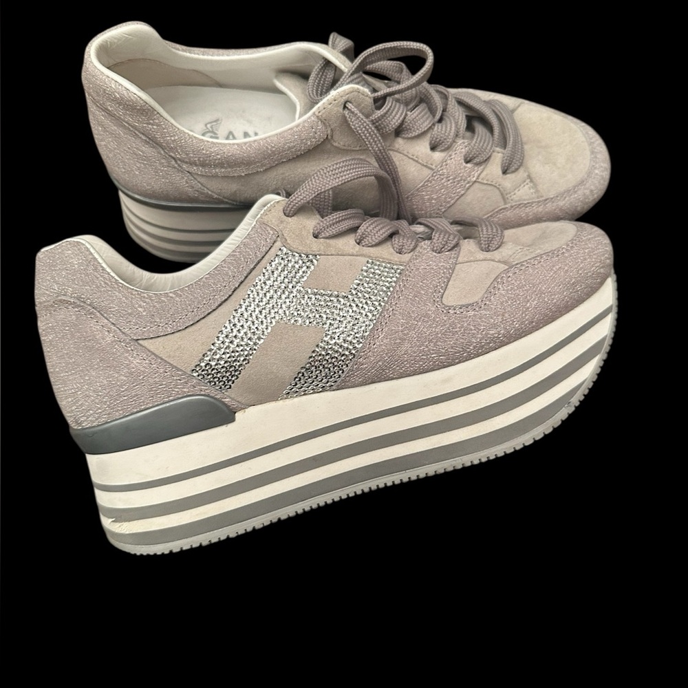 Hogan Stylish Women's Platform Sneakers